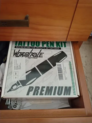 Kit Máquina Tatuar Wormhole Premium