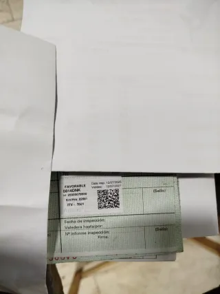 Chasis Burgman 650 con documentación