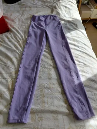 Leggings Decathlon color malva