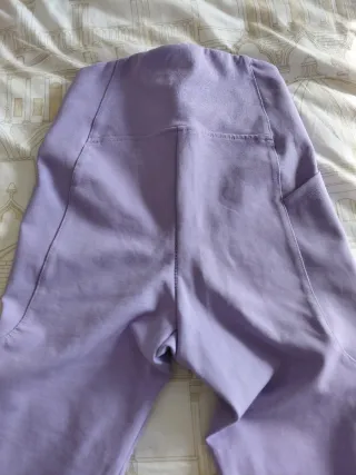 Leggings Decathlon color malva