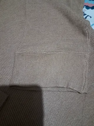 Jersey marrón de manga larga