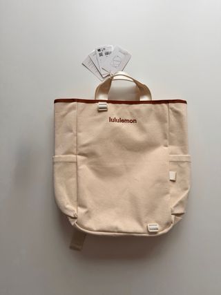 Mochila Lululemon Beige