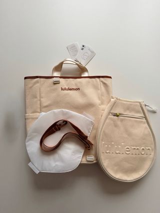 Mochila Lululemon Beige