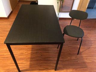 Tavolo da pranzo/scrivania nero