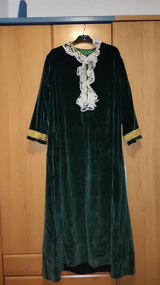 Túnica Domingo de Ramos Verde y Oro