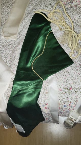 Túnica Domingo de Ramos Verde y Oro