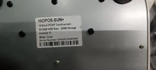 TPV táctil HIOPOS 15,6” Android + impresora+ cajón