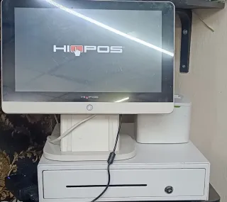TPV táctil HIOPOS 15,6” Android + impresora+ cajón