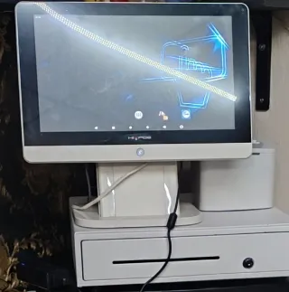 TPV táctil HIOPOS 15,6” Android + impresora+ cajón