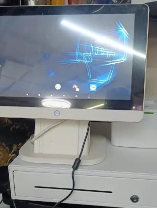 TPV táctil HIOPOS 15,6” Android + impresora+ cajón