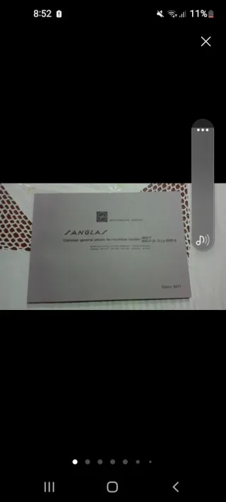 Manual despiece Sanglas 400F y 500S