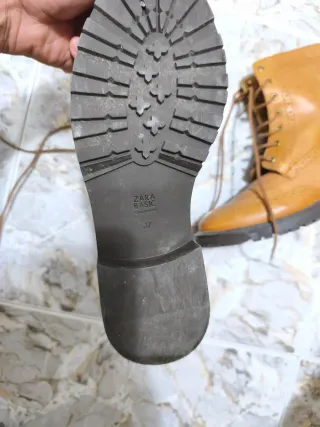 Botines Zara Mujer Marrones