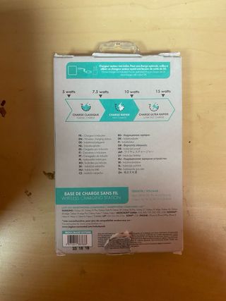 Base de carga inalámbrica Bigben Connected