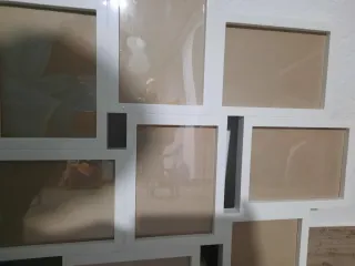 2 Marcos de fotos múltiple blanco