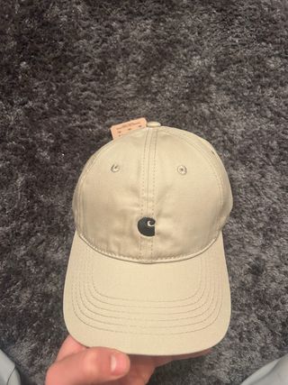 Gorra Carhartt Beige Negra