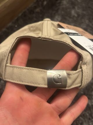 Gorra Carhartt Beige Negra