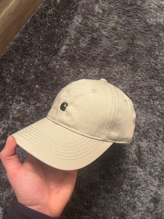 Gorra Carhartt Beige Negra