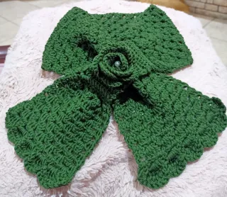 Sciarpa in pura lana merino Charlotte