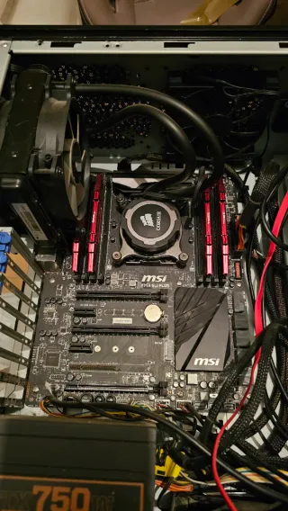 Conjunto  placa base msi x99a sli plus. Procesador