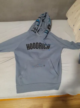 Conjunto Hoodrich Sudadera y Pantalón Azul