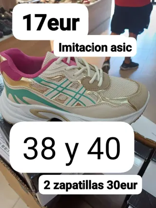 Zapatillas Imitación Asics Talla 38-40