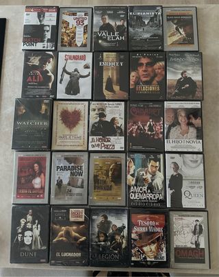 Lote DVDs a elegir como se quiera