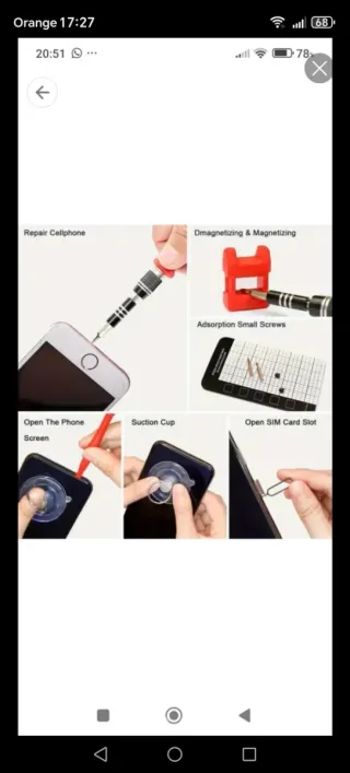 Juego Destornilladores Precisión