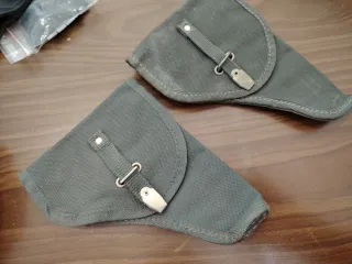 2 Fondine per pistole in tela