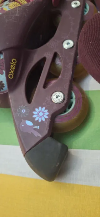 Patines Oxelo Talla 32-34 Ajustables