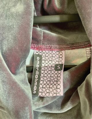 Vestido Terciopelo Multicolor Talla S