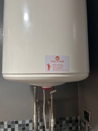 Termo Eléctrico 75L Blanco