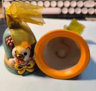 2 Campanelle Thun con galline e fiori