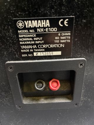 Altavoces Yamaha NX-100 Negros