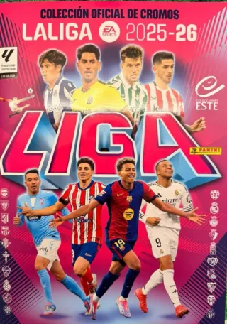 Colección completa Liga Este 25-26