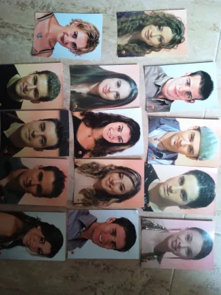 Lote 99 Photocards Operación Triunfo 1ª Ed.