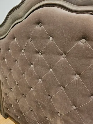 Cabecero Cama 135cm Terciopelo Acolchado