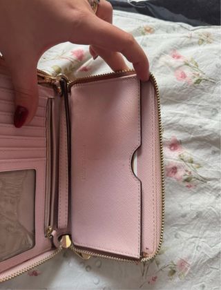 Portafoglio Michael Kors Rosa Oro