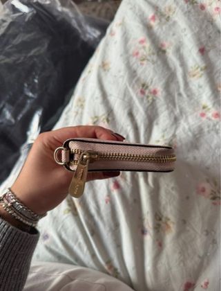 Portafoglio Michael Kors Rosa Oro