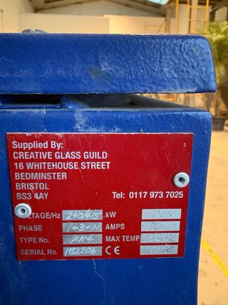 Horno de fusión de vidrio , KILN,