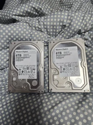 2 Discos Duros Western Digital 8TB