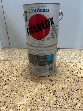 Esmalte al Agua Ecológico Titanlux Blanco Mate