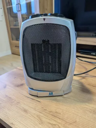 Calefactor LB Plata y Negro