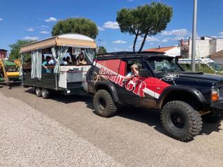 Alquiler jardinera carriola romería