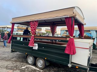 Alquiler jardinera carriola romería