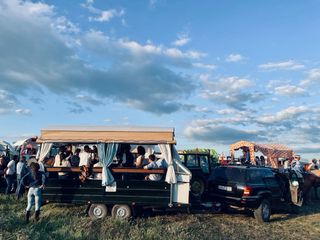 Alquiler jardinera carriola romería