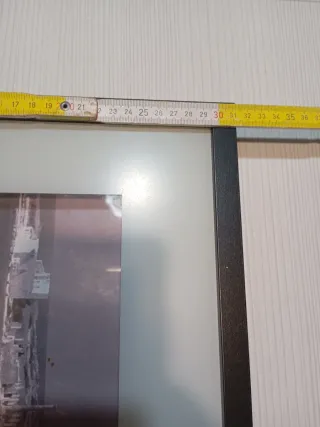 Cornice Ikea Rettangolare Vetro Metallo