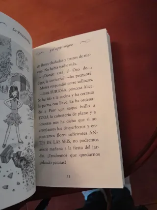 La Princesa Alice y el espejo mágico (El club d...