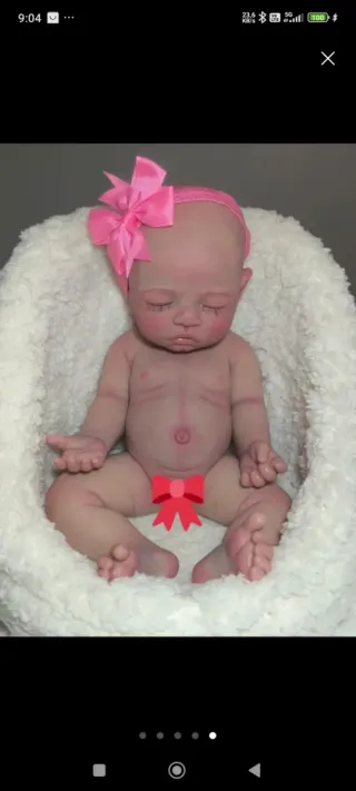 Bebé Reborn Silicona 45cm