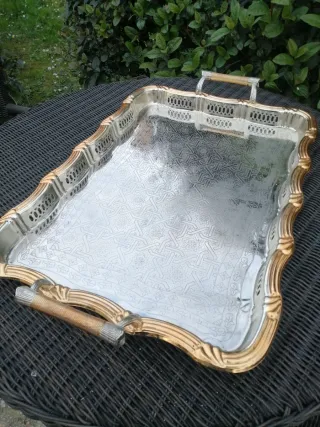 Vassoio Marocchino Oro Argento