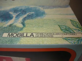 Bagno modulare Giocattolo vintage Mobilla Querzola